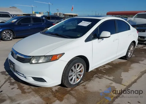 2012 Honda Civic Ex from USA, damaged, VIN 19XFB2F82CE109312